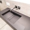 Escurridor empotrado para lavabo de baño Dekton Sirius