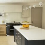 Isla de cocina pulida Silestone Ariel