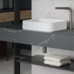 Lavabo de baño Silestone Charcoal Soapstone