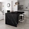 Isla de cocina envolvente Silestone Eternal Noir