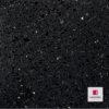 Silestone Stellar Negro acabado suede