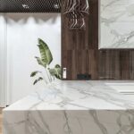 Dekton Morpheus Isla y cocina moderna de porcelánico