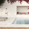 Dekton Neural área de piscina