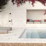 Dekton Neural área de piscina