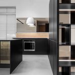 cocina moderna con granito Sensa Moak Black