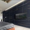 revestimiento de pared Techlam Sahara Noir