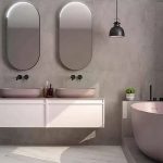 encimera, lavabo y pared Techlam Thundra