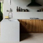 isla cocina Silestone Lime Delight