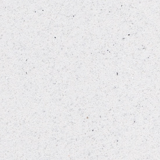 primer plano del Cuarzo White Shimmer de Levantina Quartz