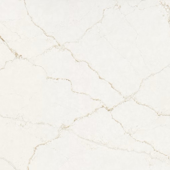 primer plano del cuarzo Silestone Blanc Elysee